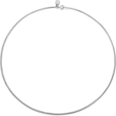 Unode50 Sterling Silver Flat Chain