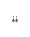 Unode50 Sterling Silver Metal Clad Stud Earrings In Silver