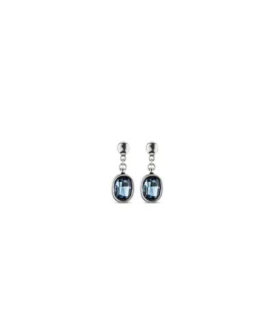 Unode50 Sterling Silver Metal Clad Stud Earrings