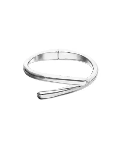Unode50 Sterling Silver Plated Alloy Bracelet In The Shape Of A Tube