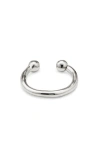 Unode50 Sterling Silver-plated Bracelet In Silver
