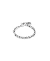 Unode50 Sterling Silver-plated Chain Bracelet In Metallic