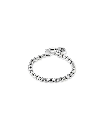 UNODE50 UNODE50 STERLING SILVER PLATED CHAIN BRACELET