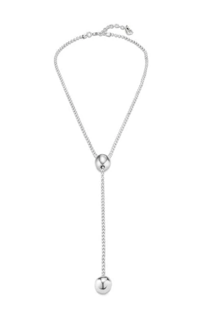 Unode50 Sterling Silver-plated Long Necklace