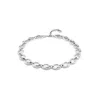 Unode50 Sterling Silver-plated Metal Alloy Necklace With Medium Circle Of Lifes In Silver
