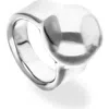 Unode50 Sterling Silver Plated Ring In Metallic