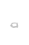 Unode50 Sterling Silver Plated Ring In Metallic