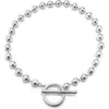 Unode50 Sterling Silver-plated Short Chain Necklace In Silver