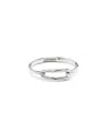 Unode50 Sterling Silver-plated Bracelet With Buckle In Metallic