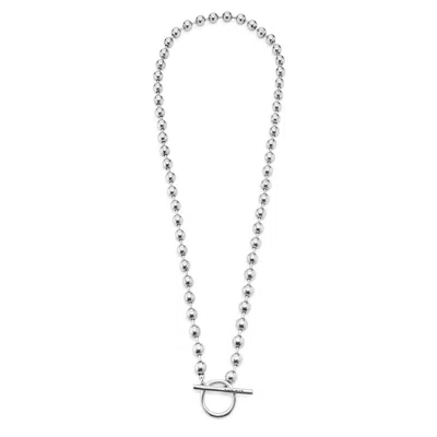 Unode50 Sterling Silver Ring Logo Necklace
