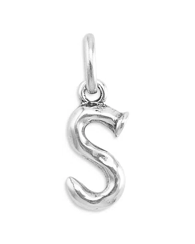 Unode50 Sterling Silver-plated Letter Charm
