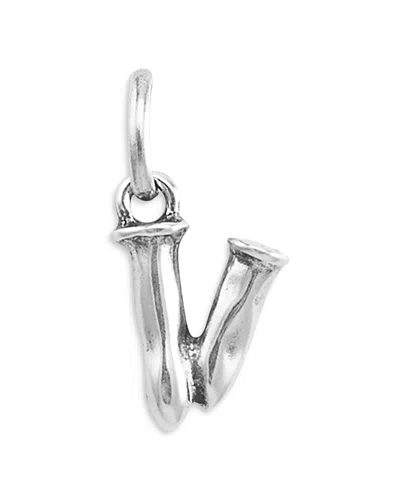 Unode50 Sterling Silver-plated Letter Charm