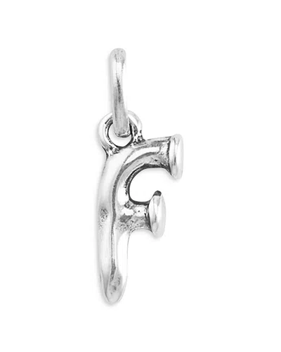 Unode50 Sterling Silver-plated Letter Charm