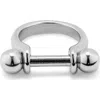 Unode50 Sterling Silver-plated Ring In Silver