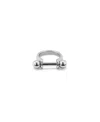 Unode50 Sterling Silver-plated Ring In Red