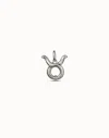 Unode50 Taurus Shaped Charm In Neutral