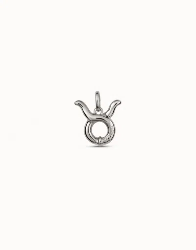 Unode50 Taurus Shaped Charm In Neutral