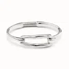 Unode50 Tied Bracelet In Silver In Silver