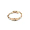 Unode50 Tubular Shaped Hidden Spring Bracelet In Gold