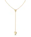Unode50 Two Hearts Metal Alloy Chain In Gold