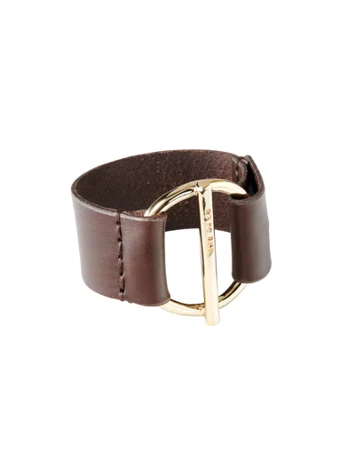 Unode50 Watt's Up - Brown Bracelet In Gold
