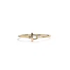 Unode50 White Topaz Front Clasp Bracelet In Gold