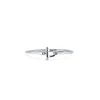 Unode50 White Topaz Front Clasp Bracelet In Silver