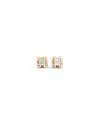 Unode50 Zircon Stud Earrings In Gray