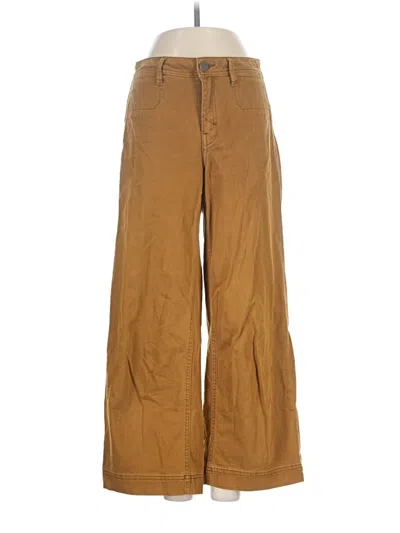 Pre-owned Unpublished Casual Pants In Brown