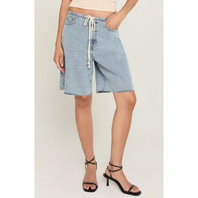 Unpublished Dani Berlin Tie Waist Denim Shorts