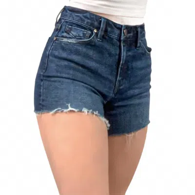 Unpublished Emma High Rise Mom Short In Tahoe In Blue
