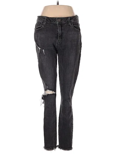 Pre-owned Unpublished Jeans In Black