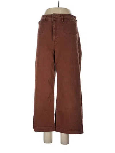 Pre-owned Unpublished Jeans In Brown