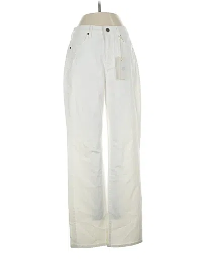 Pre-owned Unpublished Jeans In Ivory