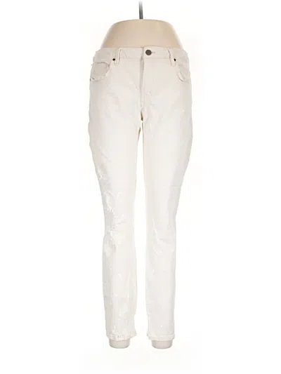 Pre-owned Unpublished Jeans In White
