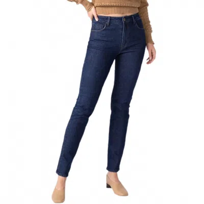 Unpublished Joan High Rise Cigarette Jeans In Classic In Blue