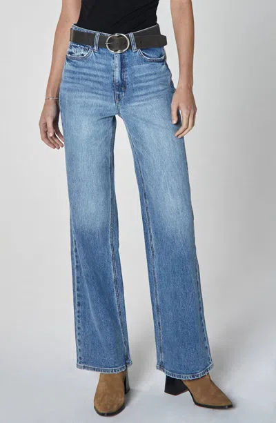 Unpublished Jolene Denim Wide Leg Jeans In Malibu