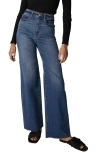 Unpublished Noemi Long Pasadena Flare Jeans In Dark Blue