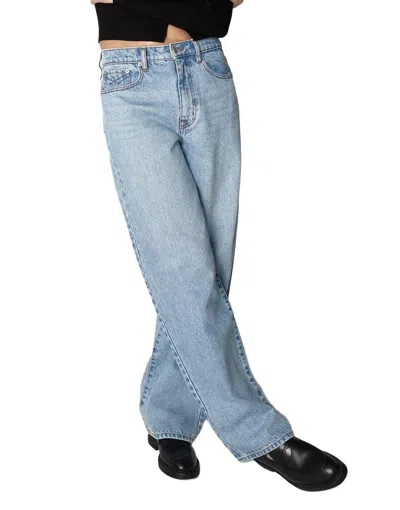 Unpublished Rumi High-rise Stacked Leg Jeans In Highland In Multi