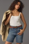 Unpublished Tessa Denim Bermuda Shorts In Blue