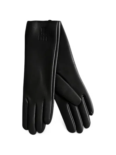 Unreal Fur Bit Gloves In Black