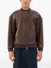 Unreal Fur Boxy-fit Bomber Jacket In Brown