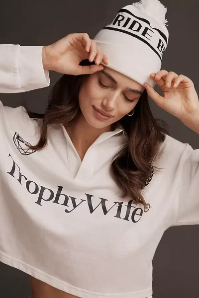 Unreal Fur Bride Beanie In White