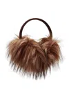 Unreal Fur Faux-fur Earmuffs In Brown