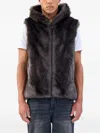 Unreal Fur Faux-fur Hooded Jacket In Purple