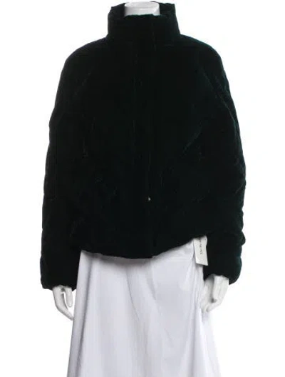 Pre-owned Unreal Fur Faux Fur Jacket W/ Tags In Green