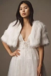 Unreal Fur Faux-fur Love A Fur Bolero In White
