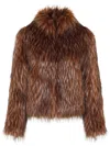 Unreal Fur Fur Delish Jacket In Brown