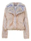 Unreal Fur Harmony Faux-fur Jacket In Neutral