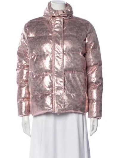 Pre-owned Unreal Fur Jacket W/ Tags In Pink